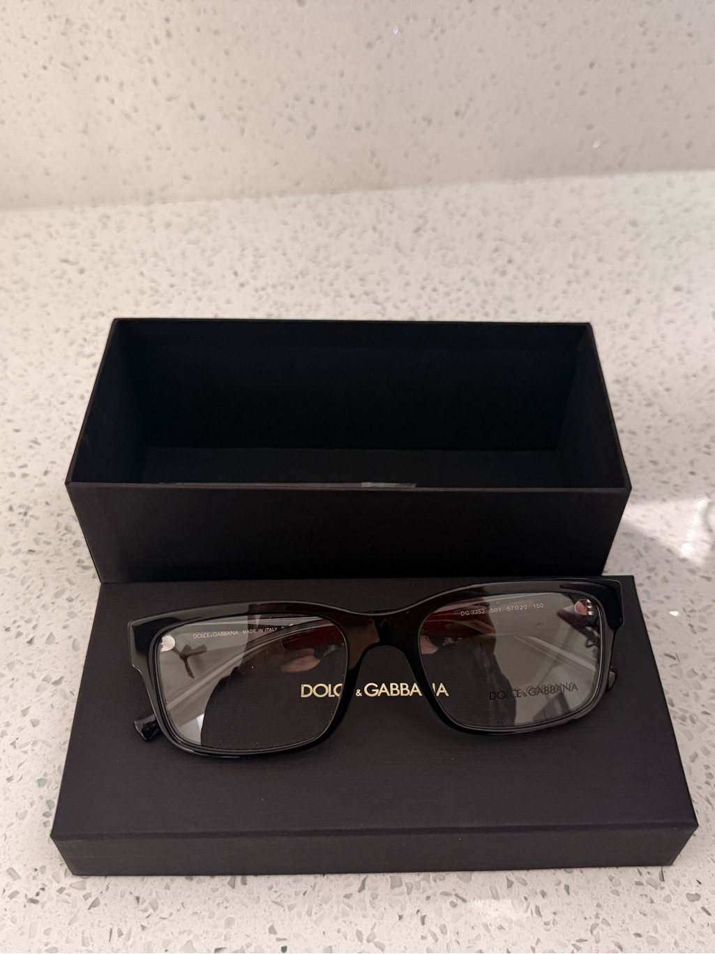 Dolce & Gabbana Black Glasses